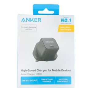 Anker 20W USB-C Fast Wall Charger Adapter